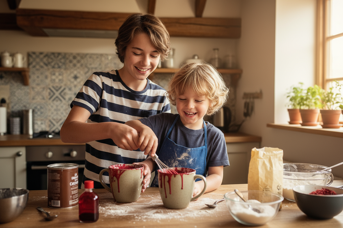 Red Velvet Mug Cake Recipe