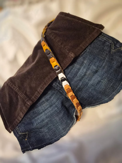 Good Jeans Denim and Corduroy Purse