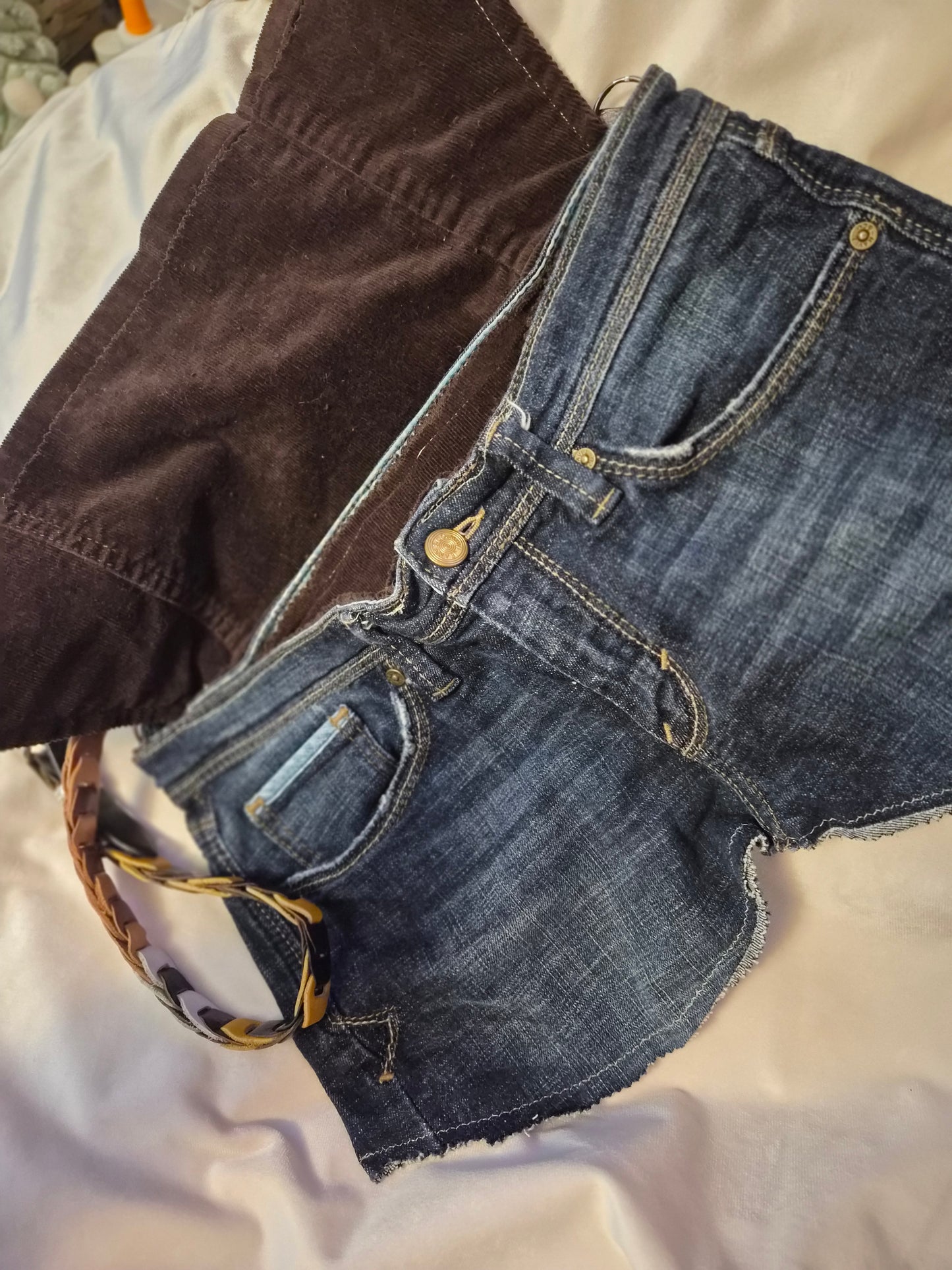 Good Jeans Denim and Corduroy Purse