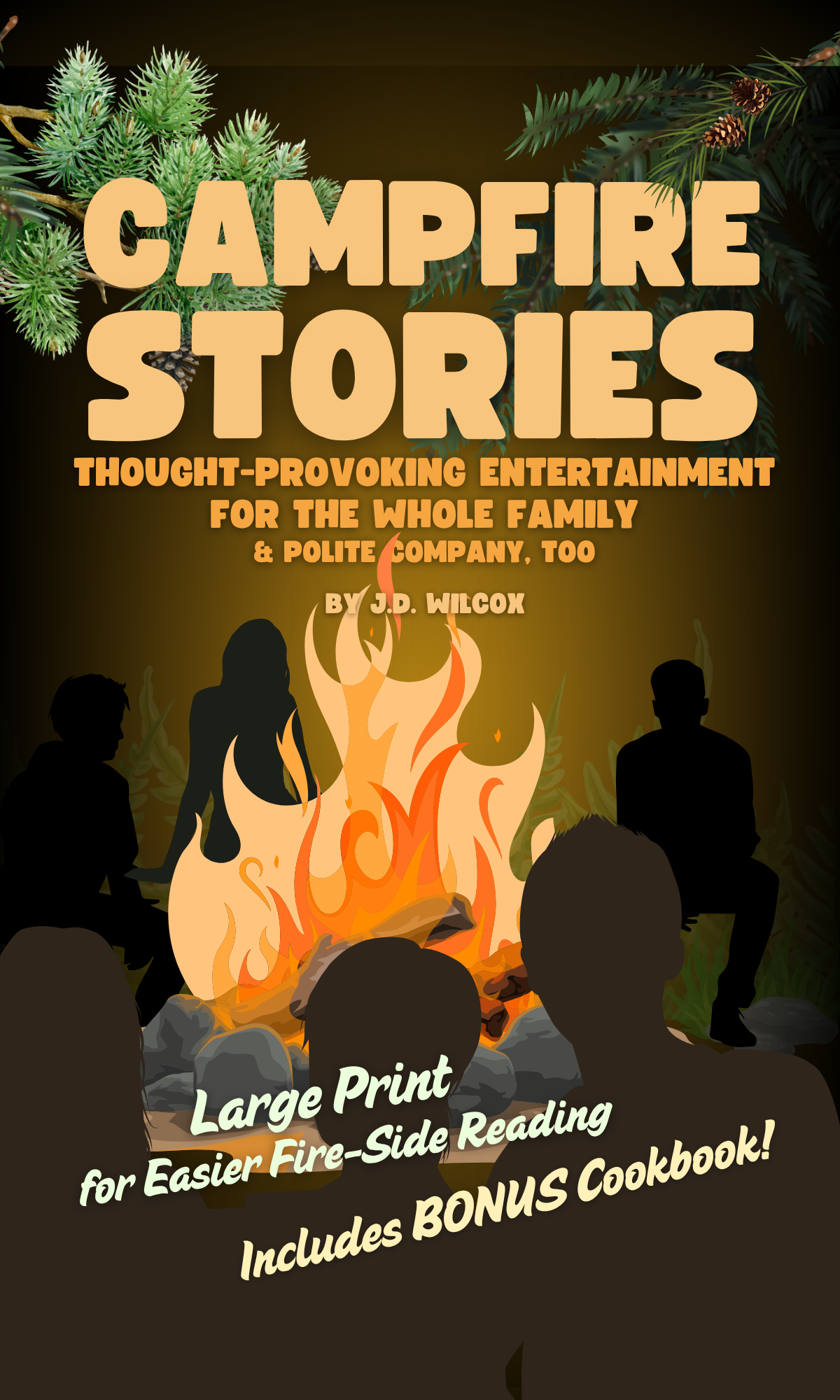 Cover, Campfire Stories por JD Wilcox