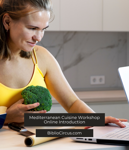 Online Introduction to Mediterranean Cuisine Workshop, a participant snickering about  vegetable joke